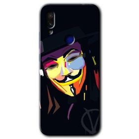Xiaomi Redmi Note 7 Vendetta Baskılı Uyumlu Silikon Kılıf