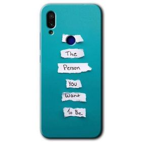 Xiaomi Redmi Note 7 Want You Baskılı Uyumlu Silikon Kılıf