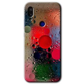 Xiaomi Redmi Note 7 Wet Bubbles Baskılı Uyumlu Silikon Kılıf