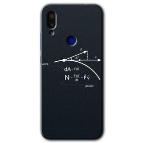 Xiaomi Redmi Note 7 Work Formül Baskılı Uyumlu Silikon Kılıf