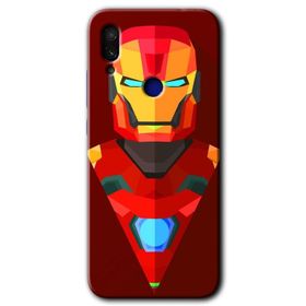 Xiaomi Redmi Note 7 Yarım Mermer Baskılı Uyumlu Silikon Kılıf