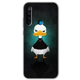 Xiaomi Redmi Note 8 Angry Duck Baskılı Uyumlu Silikon Kılıf