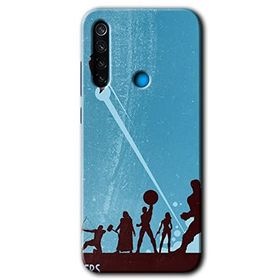 Xiaomi Redmi Note 8 Avengers Tower Baskılı Uyumlu Silikon Kılıf