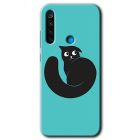 Xiaomi Redmi Note 8 Cat Vector Baskılı Uyumlu Silikon Kılıf