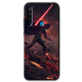 Xiaomi Redmi Note 8 Darh Vader Wars Baskılı Uyumlu Silikon Kılıf