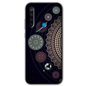 Xiaomi Redmi Note 8 Gezegen Döngüsü Baskılı Uyumlu Silikon Kılıf