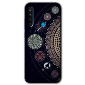 Xiaomi Redmi Note 8 Gezegen Döngüsü Baskılı Uyumlu Silikon Kılıf