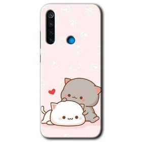 Xiaomi Redmi Note 8 Kedi Aşkı Baskılı Uyumlu Silikon Kılıf