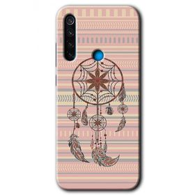 Xiaomi Redmi Note 8 Mandala Retro Baskılı Uyumlu Silikon Kılıf