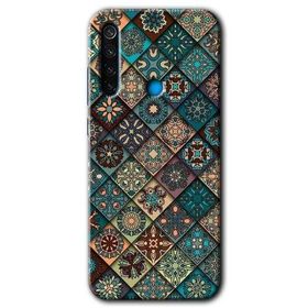 Xiaomi Redmi Note 8 Mat Mandala Baskılı Uyumlu Silikon Kılıf