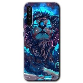 Xiaomi Redmi Note 8 Neon Aslan Baskılı Uyumlu Silikon Kılıf