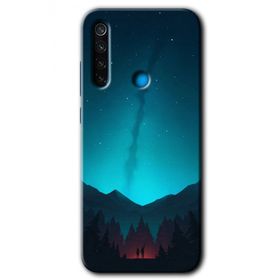 Xiaomi Redmi Note 8 Night Fores Mount Baskılı Uyumlu Silikon Kılıf