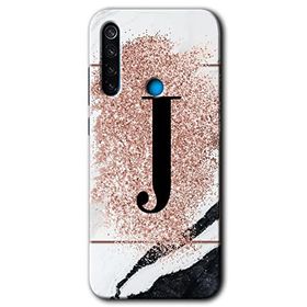 Xiaomi Redmi Note 8 Pembe Mermer Desenli K Harfi Baskılı Uyumlu Silikon Kılıf