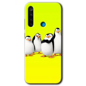 Xiaomi Redmi Note 8 Penguenler Baskılı Uyumlu Silikon Kılıf