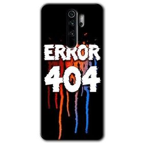 Xiaomi Redmi Note 8 Pro 404 Error Baskılı Uyumlu Silikon Kılıf