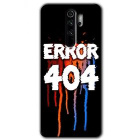 Xiaomi Redmi Note 8 Pro 404 Error Baskılı Uyumlu Silikon Kılıf