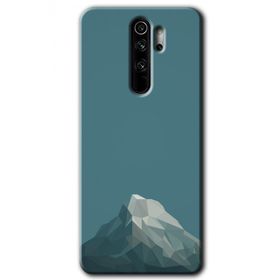 Xiaomi Redmi Note 8 Pro Alone Mountain Baskılı Uyumlu Silikon Kılıf