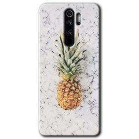 Xiaomi Redmi Note 8 Pro Ananas Baskılı Uyumlu Silikon Kılıf