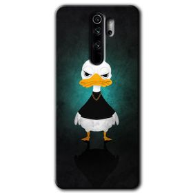 Xiaomi Redmi Note 8 Pro Angry Duck Baskılı Uyumlu Silikon Kılıf