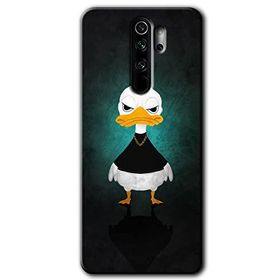 Xiaomi Redmi Note 8 Pro Angry Duck Baskılı Uyumlu Silikon Kılıf