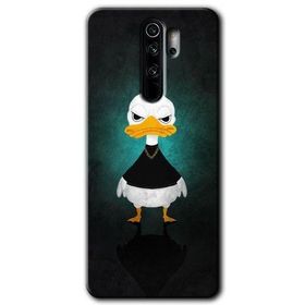Xiaomi Redmi Note 8 Pro Angry Duck Baskılı Uyumlu Silikon Kılıf