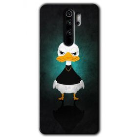 Xiaomi Redmi Note 8 Pro Angry Duck Baskılı Uyumlu Silikon Kılıf