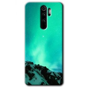 Xiaomi Redmi Note 8 Pro Aurora Baskılı Uyumlu Silikon Kılıf