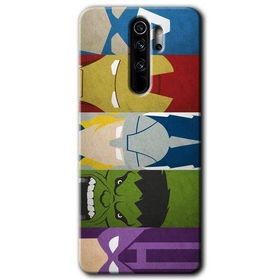 Xiaomi Redmi Note 8 Pro Avengers 1 Baskılı Uyumlu Silikon Kılıf