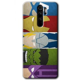 Xiaomi Redmi Note 8 Pro Avengers 1 Baskılı Uyumlu Silikon Kılıf