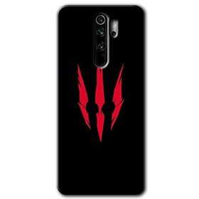 Xiaomi Redmi Note 8 Pro Ayı Pençesi Baskılı Uyumlu Silikon Kılıf