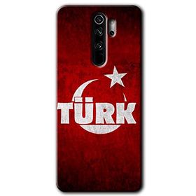 Xiaomi Redmi Note 8 Pro Ayyıldız Türk Baskılı Uyumlu Silikon Kılıf