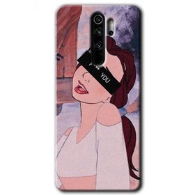 Xiaomi Redmi Note 8 Pro Bad Girl Baskılı Uyumlu Silikon Kılıf