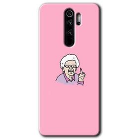 Xiaomi Redmi Note 8 Pro Bad Grandmother Baskılı Uyumlu Silikon Kılıf
