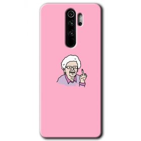 Xiaomi Redmi Note 8 Pro Bad Grandmother Baskılı Uyumlu Silikon Kılıf