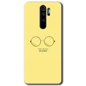 Xiaomi Redmi Note 8 Pro Be Honest Baskılı Uyumlu Silikon Kılıf