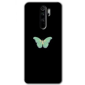 Xiaomi Redmi Note 8 Pro Butterfly Tree Baskılı Uyumlu Silikon Kılıf