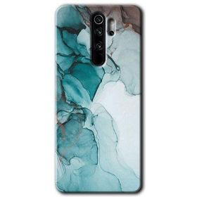 Xiaomi Redmi Note 8 Pro Buzul Mermer Baskılı Uyumlu Silikon Kılıf