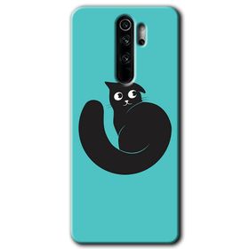 Xiaomi Redmi Note 8 Pro Cat Vector Baskılı Uyumlu Silikon Kılıf