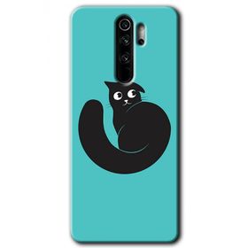 Xiaomi Redmi Note 8 Pro Cat Vector Baskılı Uyumlu Silikon Kılıf