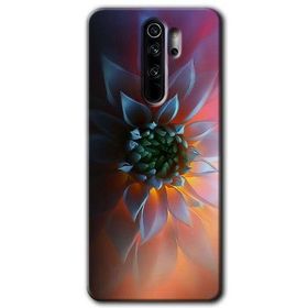 Xiaomi Redmi Note 8 Pro Çiçek Motif Baskılı Uyumlu Silikon Kılıf
