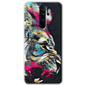 Xiaomi Redmi Note 8 Pro Colorfull Aslan Baskılı Uyumlu Silikon Kılıf