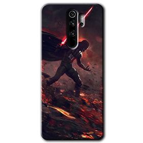 Xiaomi Redmi Note 8 Pro Darh Vader Wars Baskılı Uyumlu Silikon Kılıf