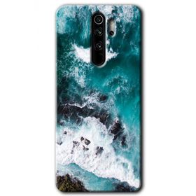 Xiaomi Redmi Note 8 Pro Deniz Kıyısı Baskılı Uyumlu Silikon Kılıf