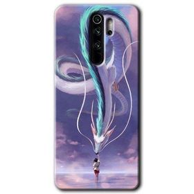 Xiaomi Redmi Note 8 Pro Dragon Snake Baskılı Uyumlu Silikon Kılıf