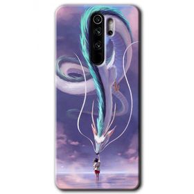 Xiaomi Redmi Note 8 Pro Dragon Snake Baskılı Uyumlu Silikon Kılıf