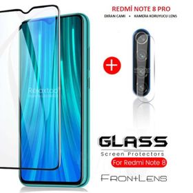 Xiaomi Redmi Note 8 Pro Ekran Koruyucu Uyumlu Kırılmaz Cam
