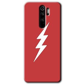 Xiaomi Redmi Note 8 Pro Flash Logo Baskılı Uyumlu Silikon Kılıf