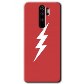 Xiaomi Redmi Note 8 Pro Flash Logo Baskılı Uyumlu Silikon Kılıf