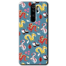 Xiaomi Redmi Note 8 Pro Funky Dragon Baskılı Uyumlu Silikon Kılıf