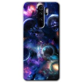 Xiaomi Redmi Note 8 Pro Gezegen Karışımı Baskılı Uyumlu Silikon Kılıf